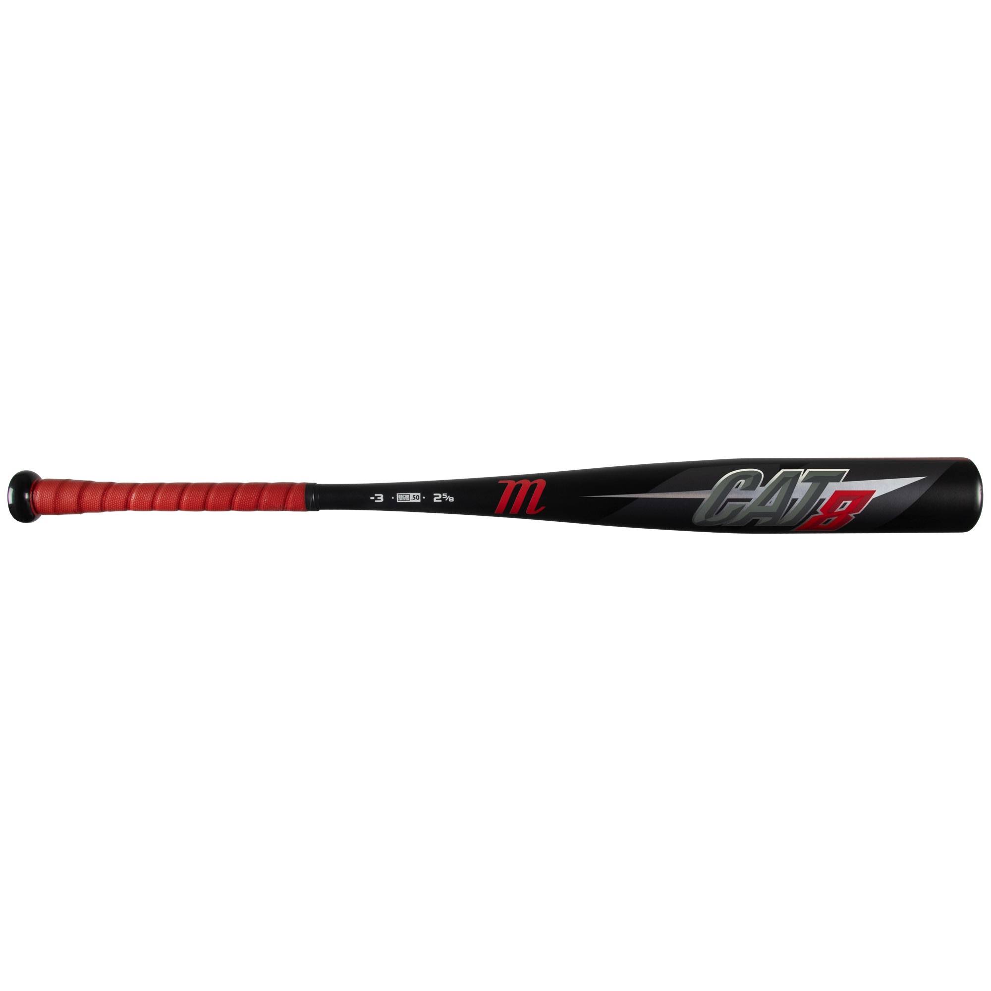 Marucci Cat8 BBCOR 3 Baseball Bat - Black