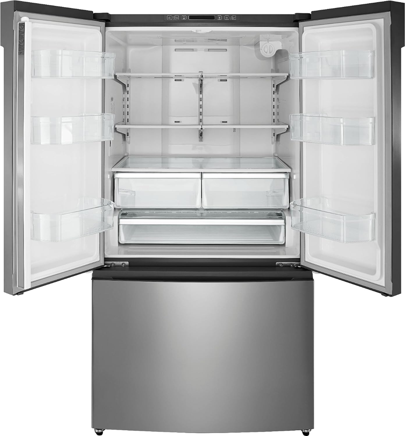 INSIGNIA™ - 26.6 Cu. Ft. French Door Refrigerator