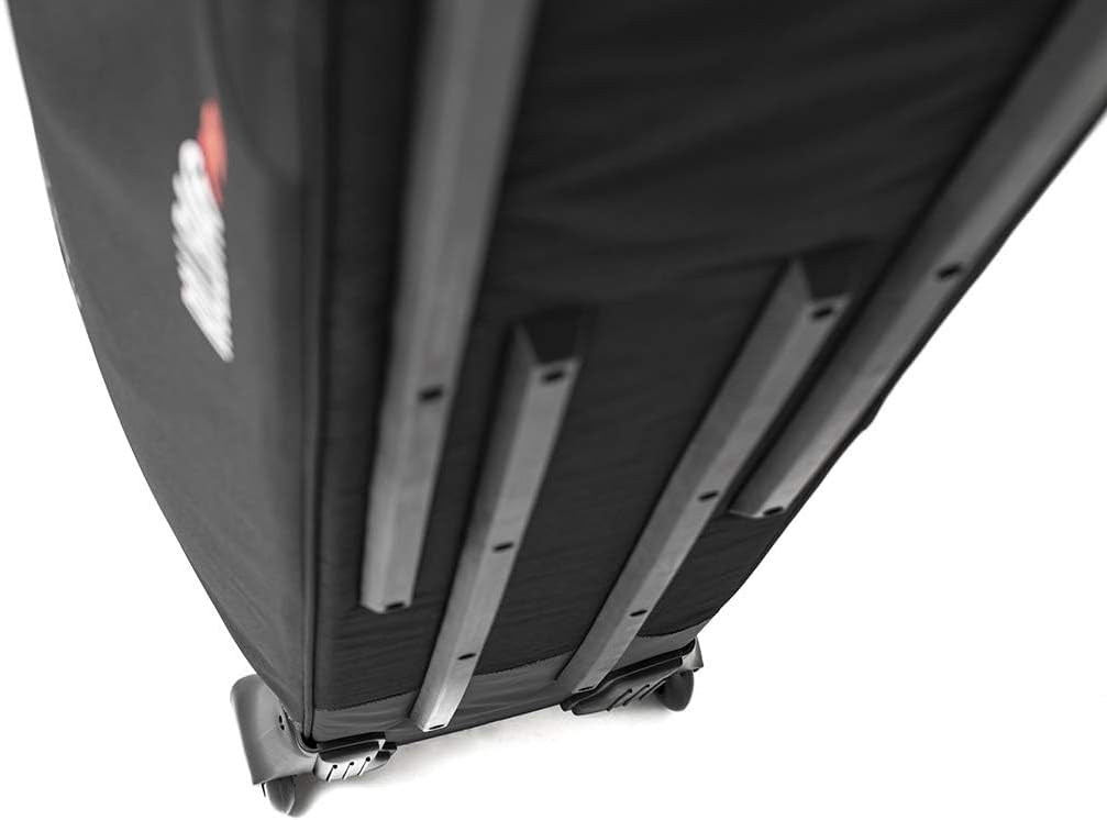 ROLLBag Pro Plus NEW 2023 - Bike Travel Case Special Air Travel - Maximum Strength & Resistance - Offset Wheels, Rigid Bottom, PE Board Reinforcements, Ergonomic Handles, All Accessories - Buds-Sports