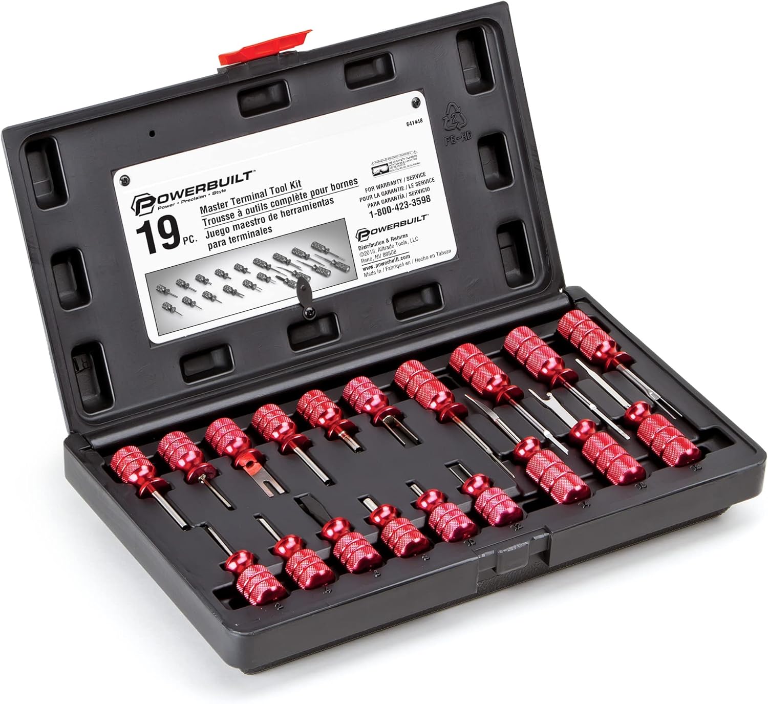 Powerbuilt 641448 Master Terminal Tool Kit - 19 Piece Pack of 2