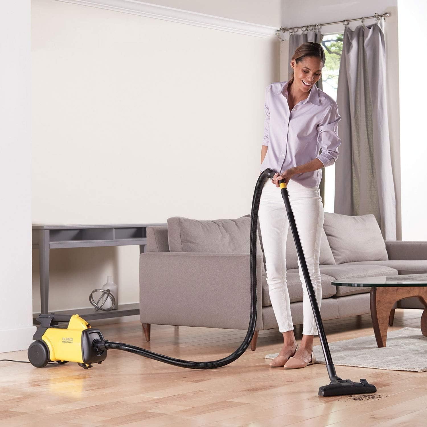 Mighty Mite Lightweight Cordless Canister Vacuum