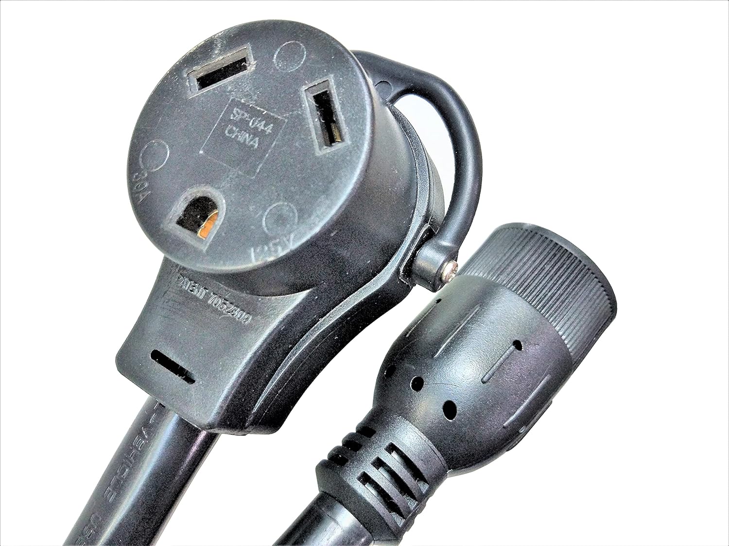 Parkworld 885934 RV Splitter Cord, RV 50A 14-50P male to TT-30R 30A & 5-20R(5-15R) 20A(15A) female, Recreational Vehicle Multiple V adapter cord Pack of 2