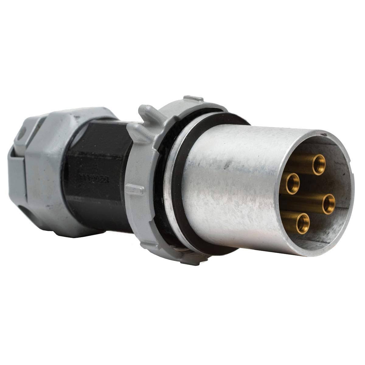 Hubbell WIRING Device-Kellems HBL5100PS1W Pin and Sleeve Plug,4P,5W,10