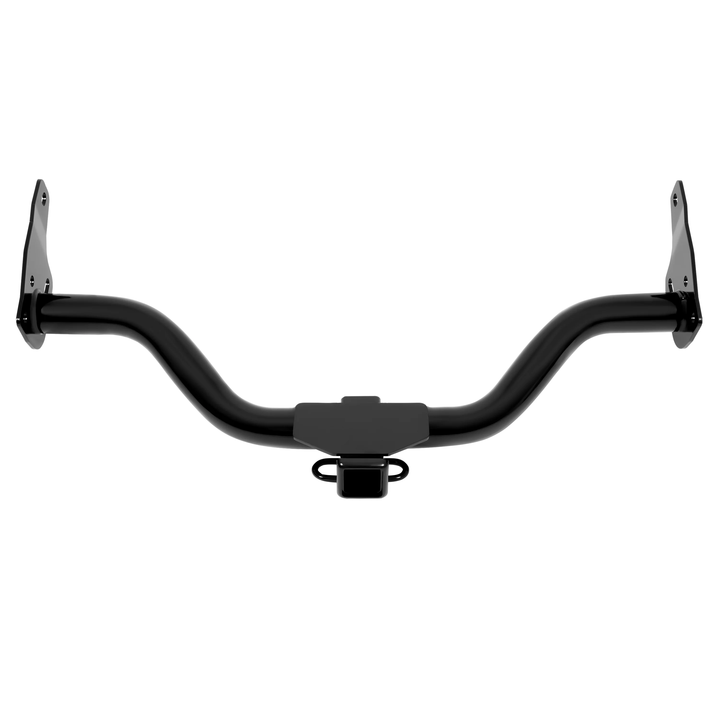 KOJEM 13514 Trailer Hitch Compatible with Select 2005-2015 Nissan Xterra Class 3 2-Inch Receiver Gloss Black Powder Coat