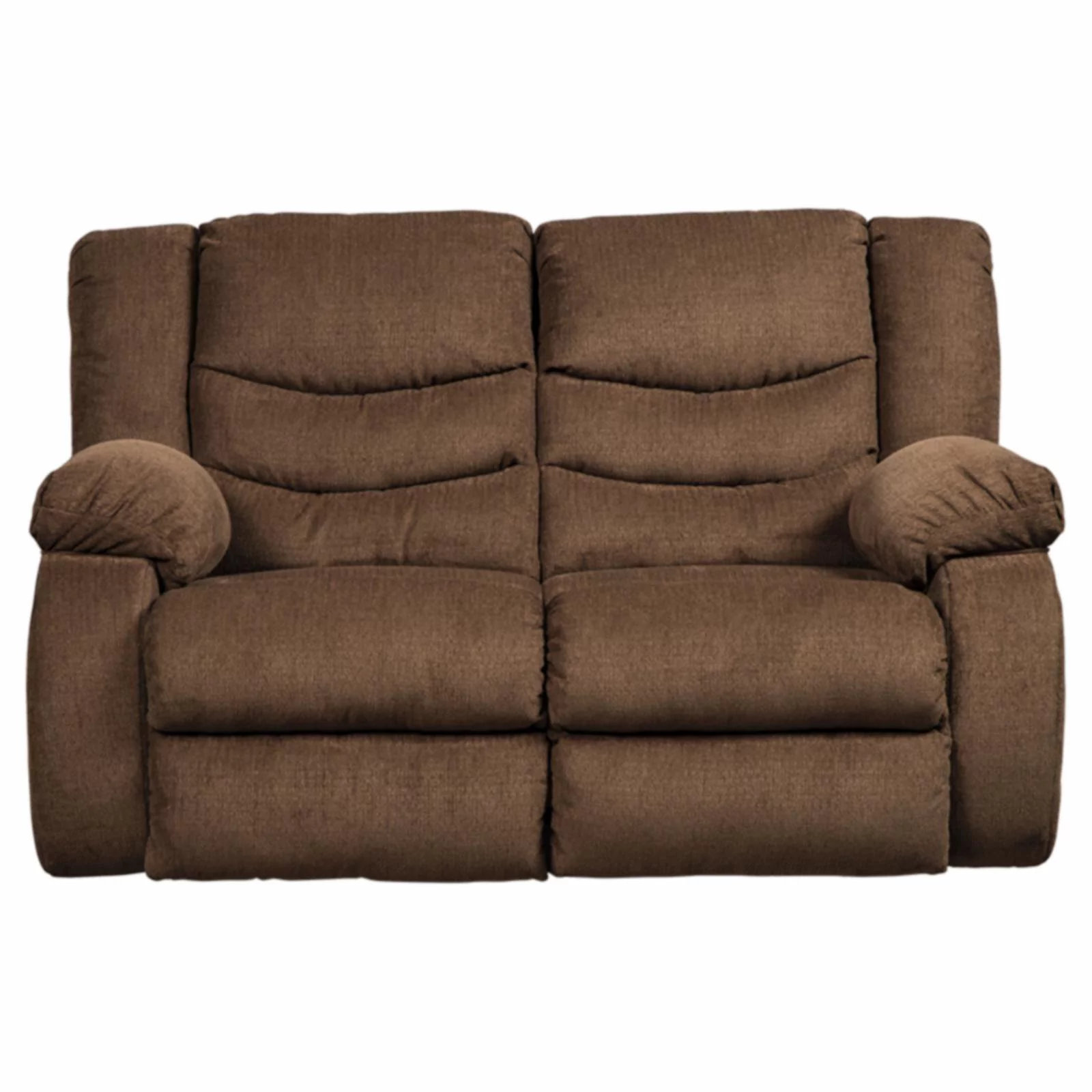 Signature Design by Ashley Tulen Reclining Loveseat in Mocha