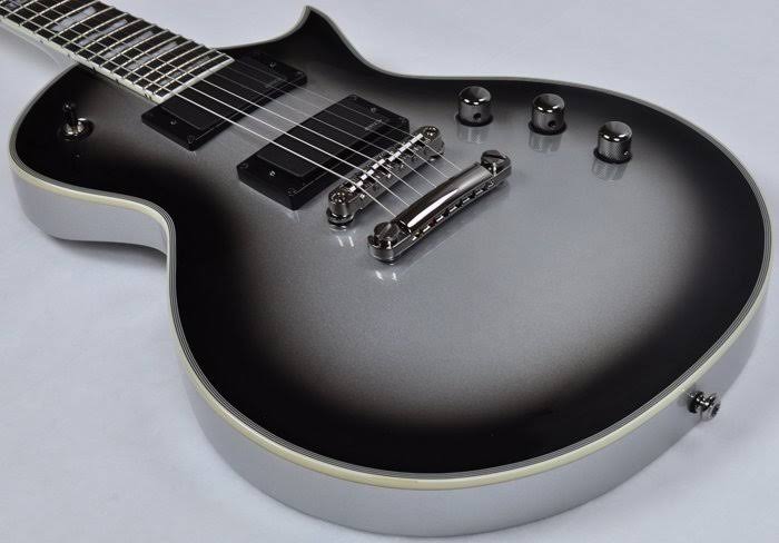ESP LTD Deluxe EC-1000 Electric Guitar Silver Sunburst