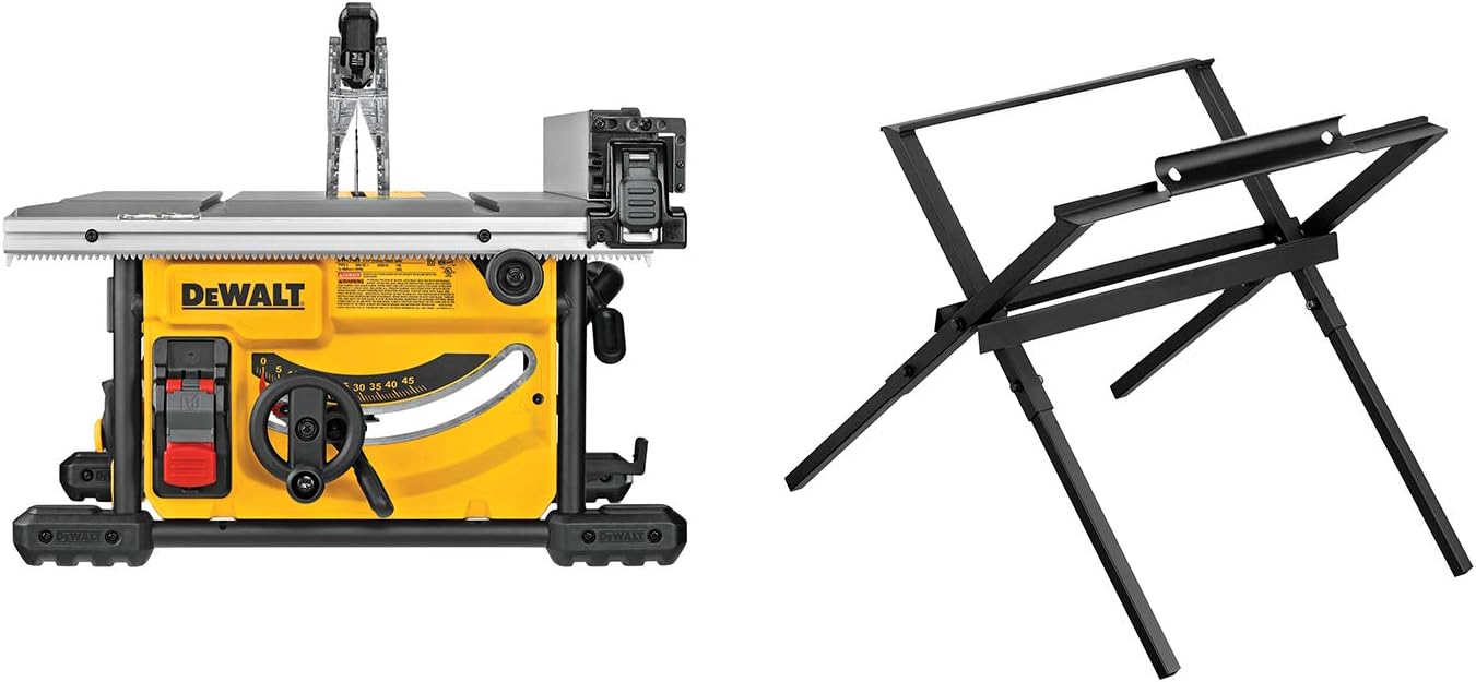 DEWALT Table Saw for Jobsite, Compact, 8-1/4-Inch (DWE7485)