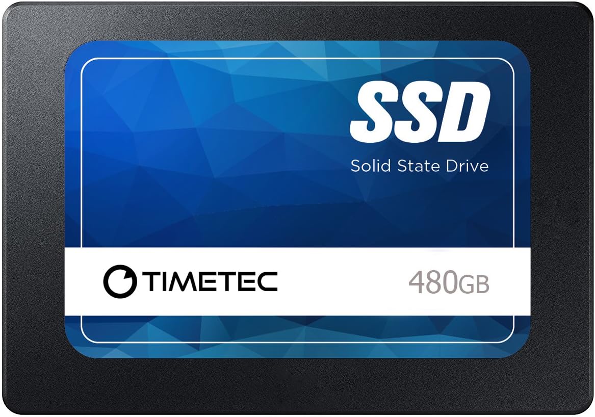 Timetec 2TB SSD 3D NAND SATA III 6Gb/s 2.5 Inch 7mm (0.28) Read Speed Up to 550 MB/s SLC Cache Performance Boost Internal Solid State Drive for PC Computer Desktop and Laptop (2TB)