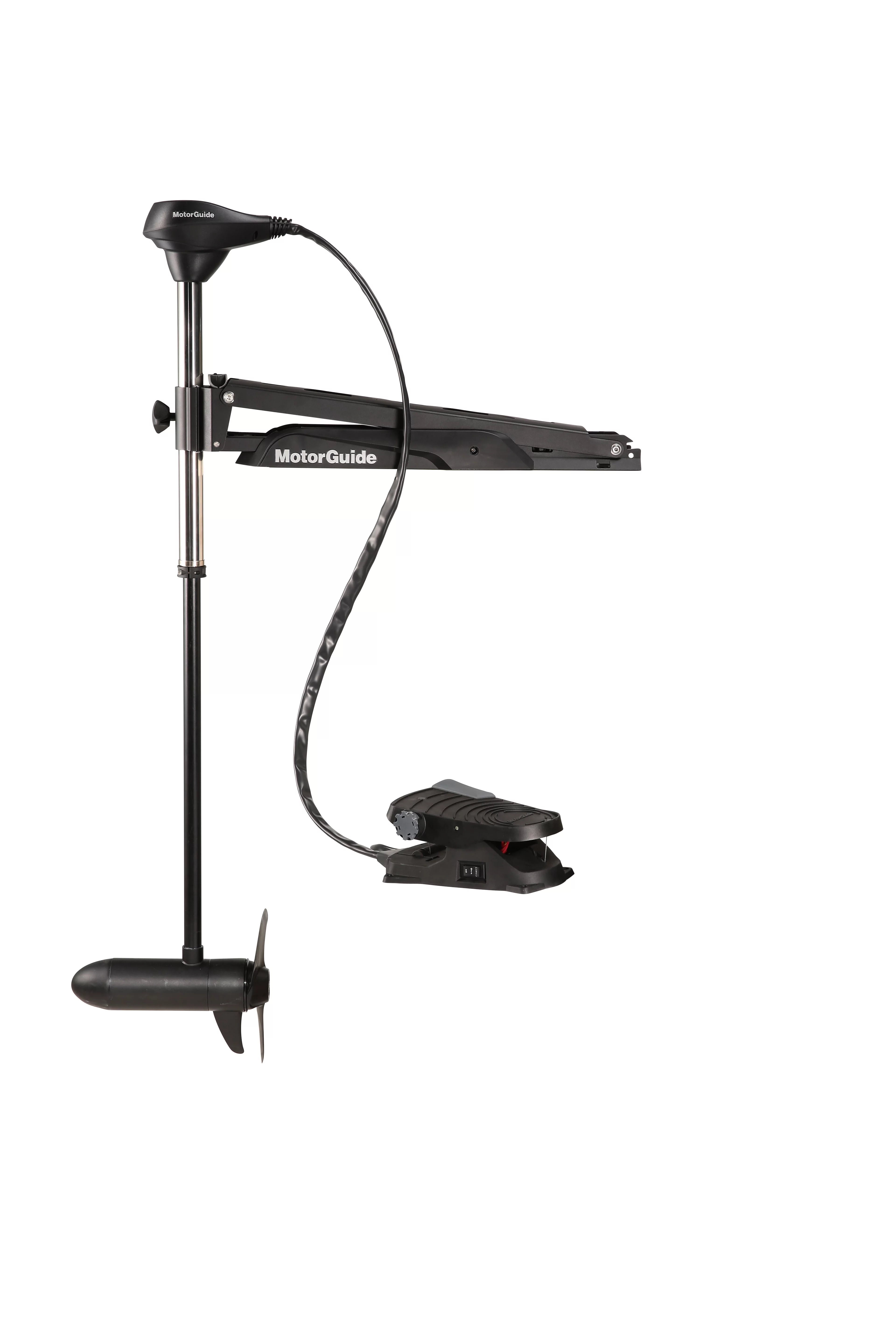 Motorguide X3 Foot Control Bow Mount Freshwater Trolling Motor, 55 lb Thrust, 12V