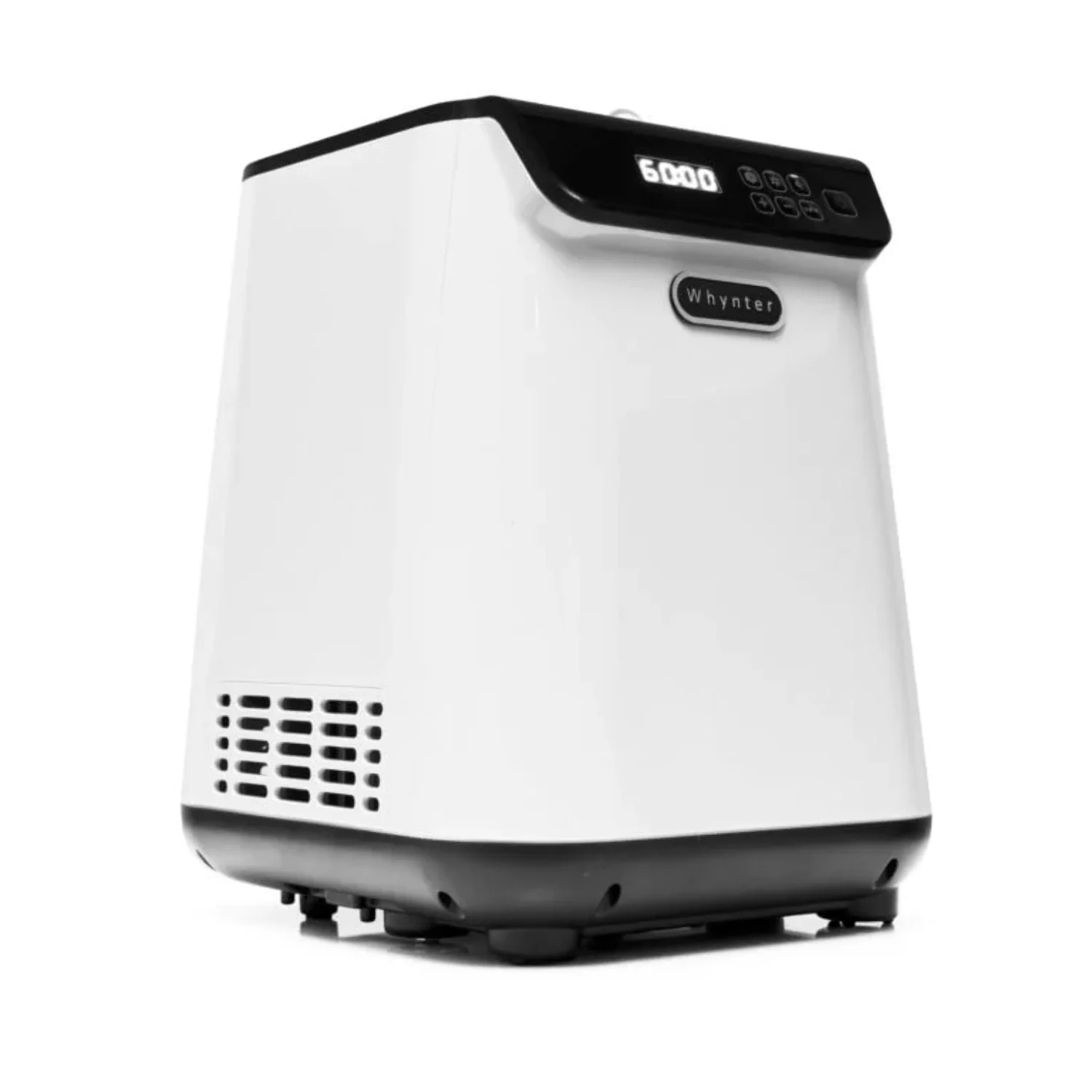 Whynter 1.28 Quart Compact Upright Automatic Ice Cream Maker with Stainless Steel Bowl White