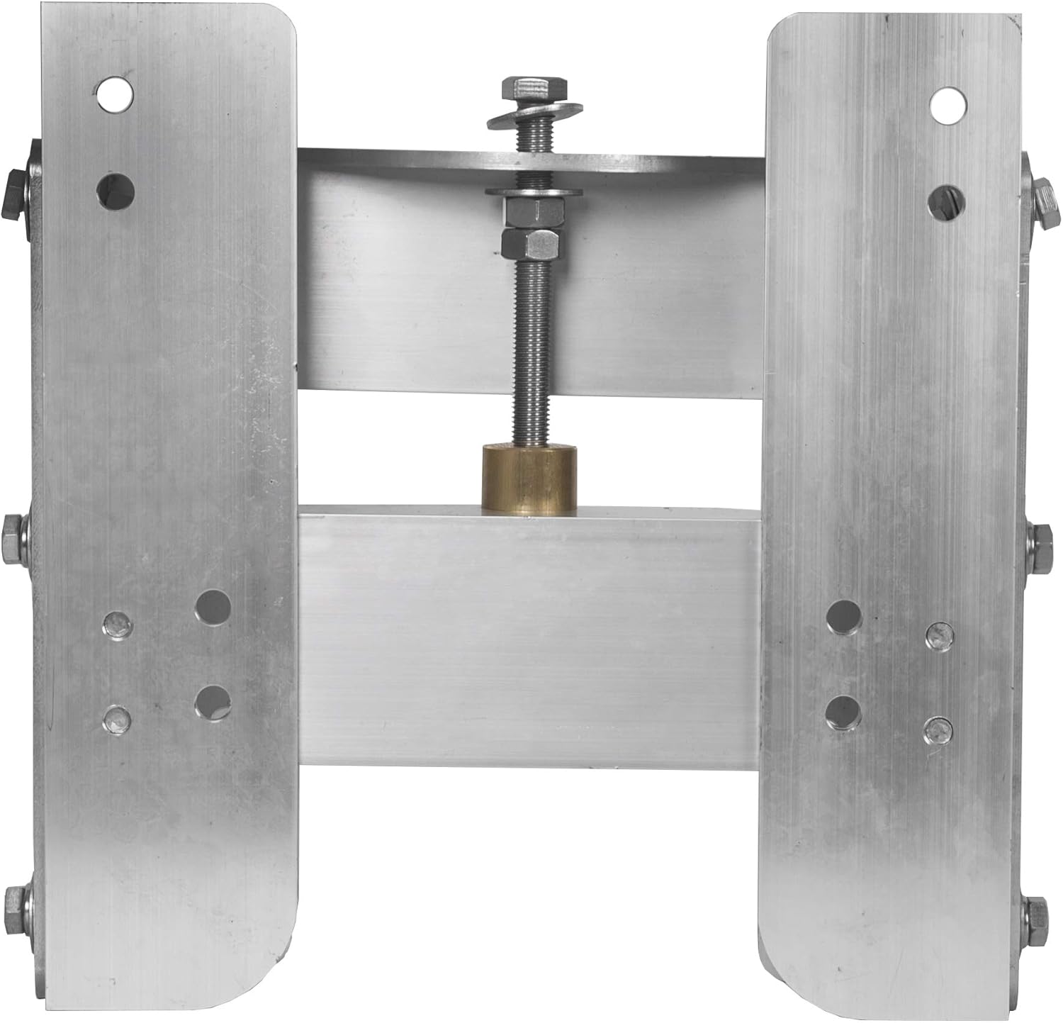 KUAFU 4'' Set Back Jack Plate Manual Power Lift Transom Outboard Boat Motor