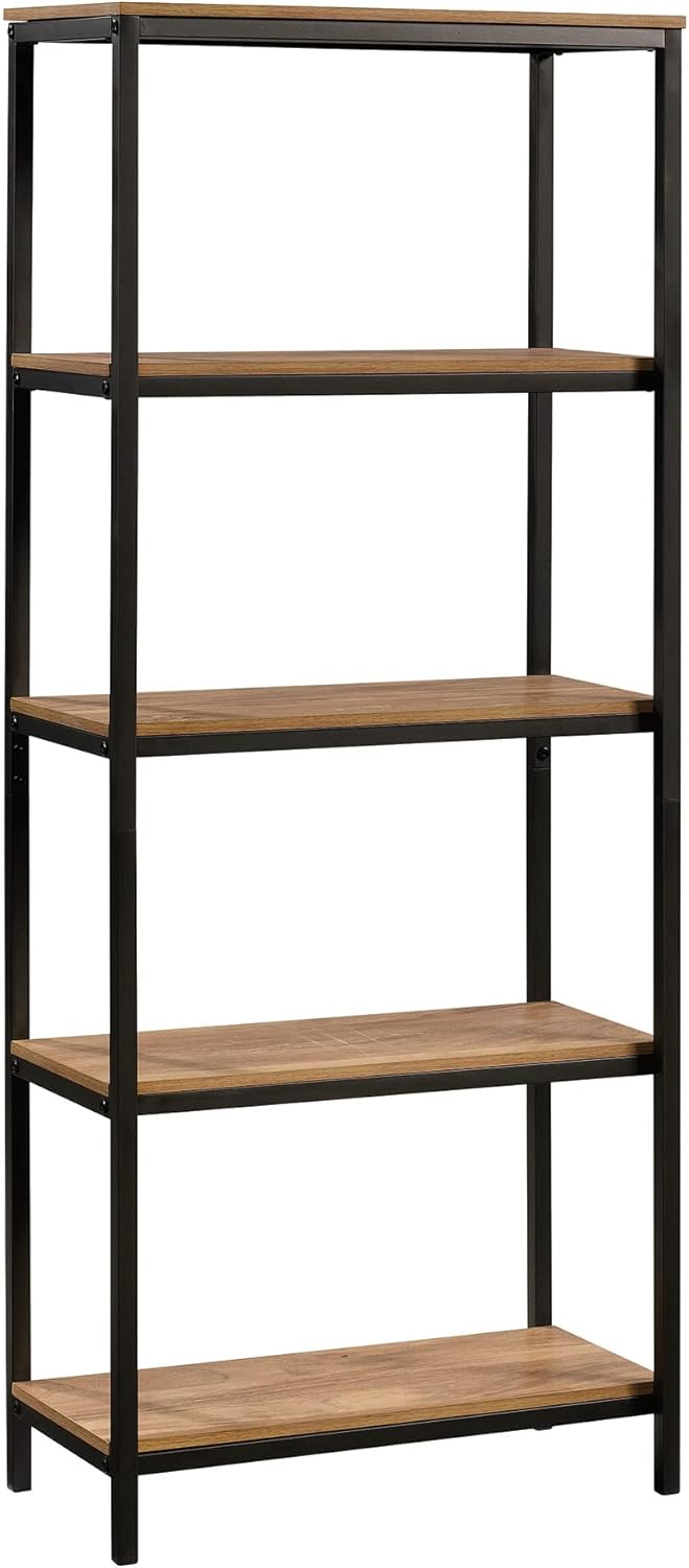 Sauder North Avenue Tall Bookcase, Sindoori Mango Finish