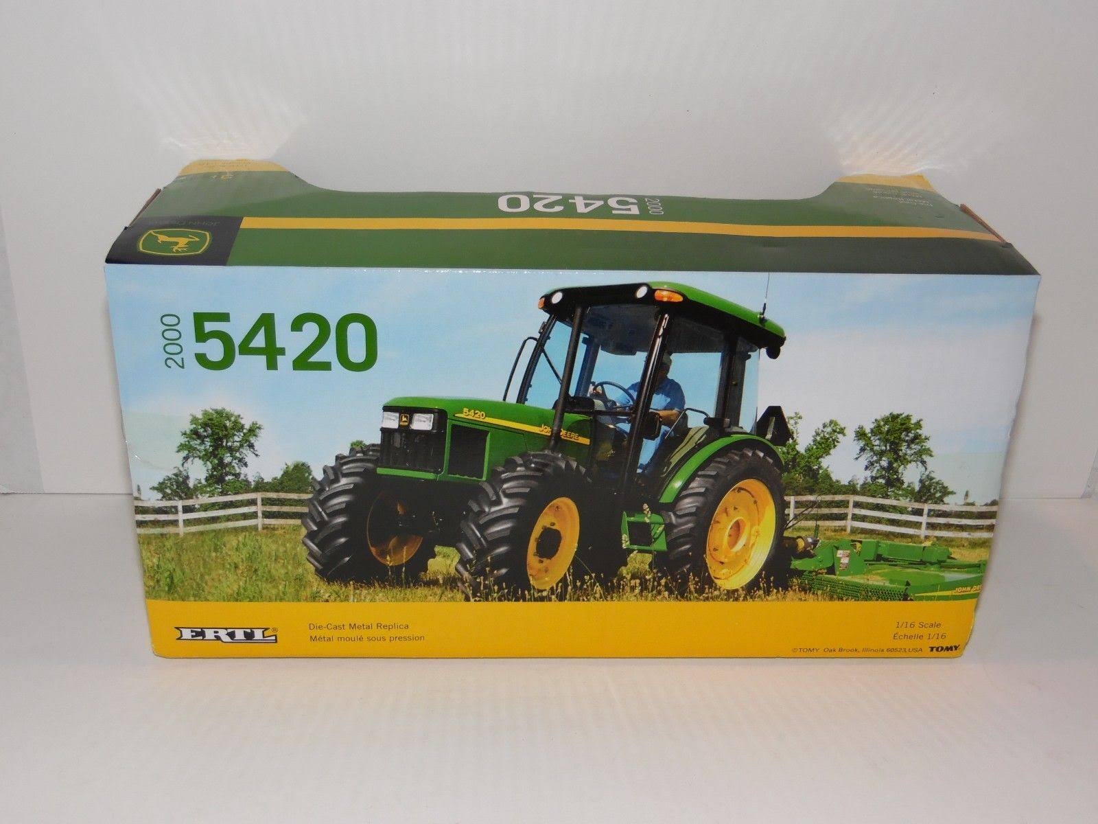 John Deere 15357N Tractor with Cab Loader (ORGL5401), Green