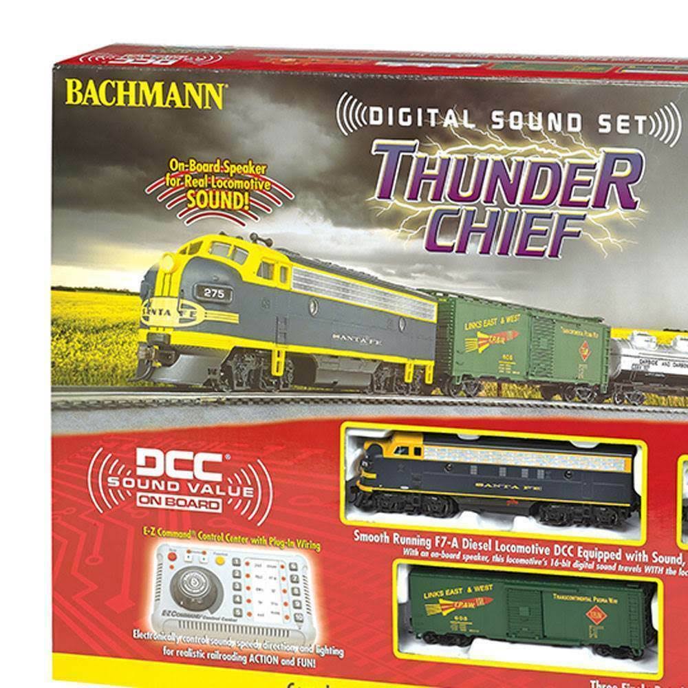 Bachmann Trains Thunder Chief HO Scale Electric Train Set