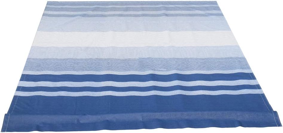 ALEKO Retractable RV Awning Fabric Replacement - 15x8 ft Shade Cover for Camper Trailer or Patio - Blue Fade