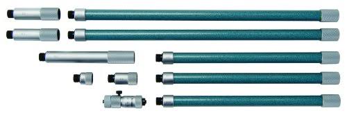 Mitutoyo 137-210 Tubular Vernier Inside Micrometer, Extension Rod Type, Carbide Tipped Face, 50-1500mm Range, 0.01mm Graduation,