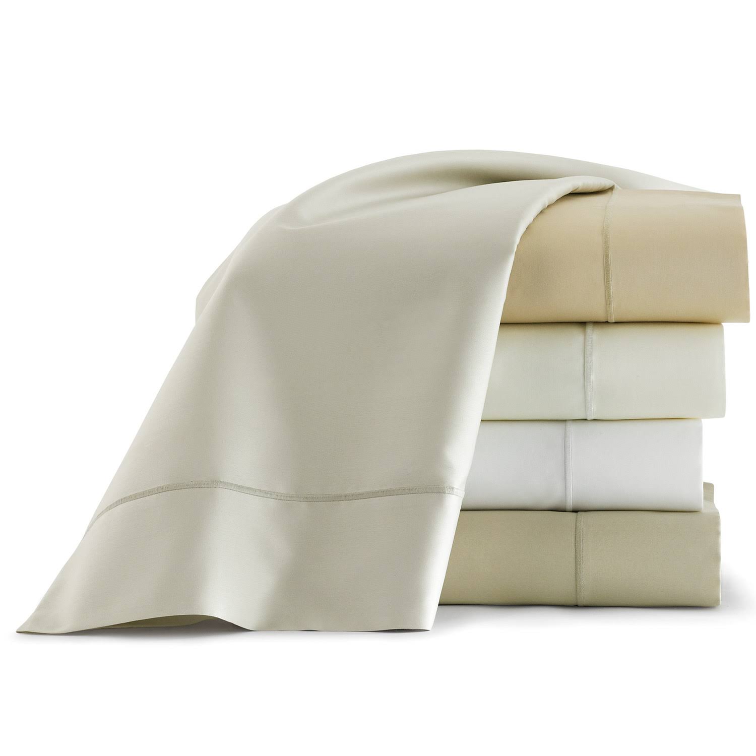 Peacock Alley Soprano Fitted Sheet Queen Ivory