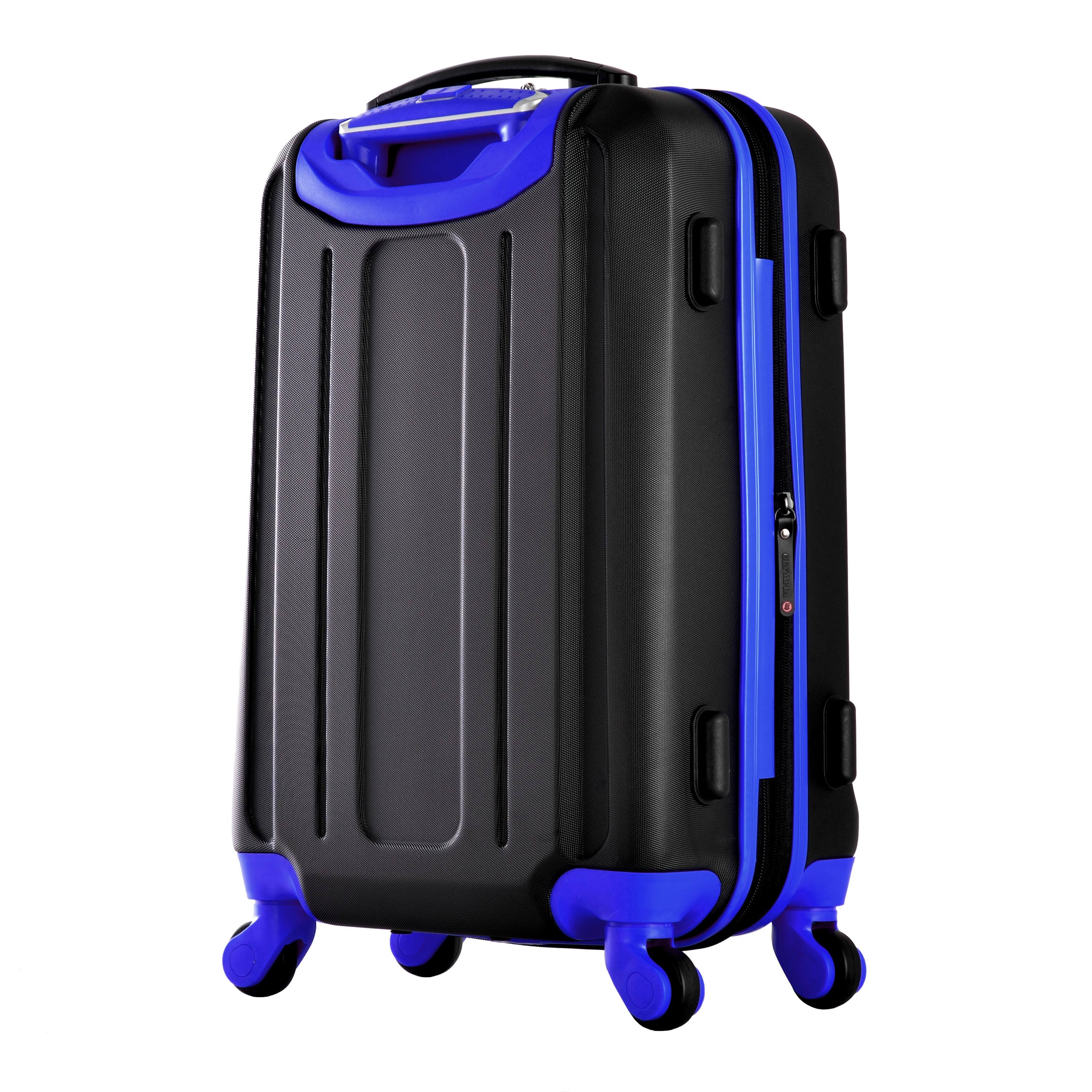 Olympia Apache II Carry-On Hardside Spinner Suitcase - 21x22 - Black