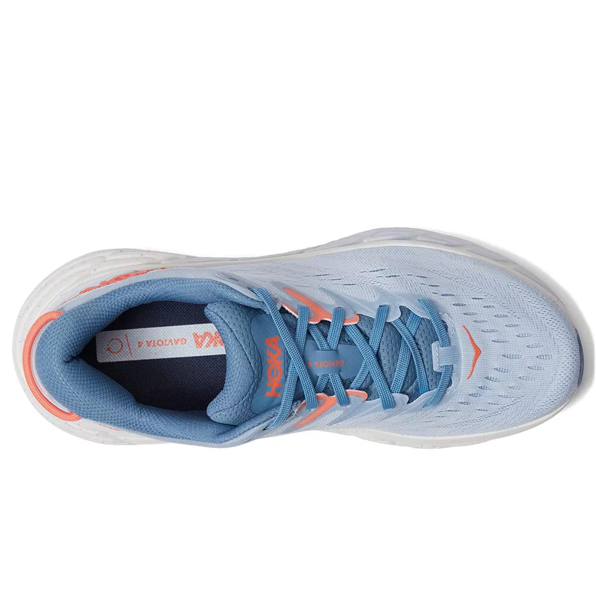 Hoka Gaviota 4 Women's Everyday Running Shoe - Blue Fog / Plein Air - Size 10