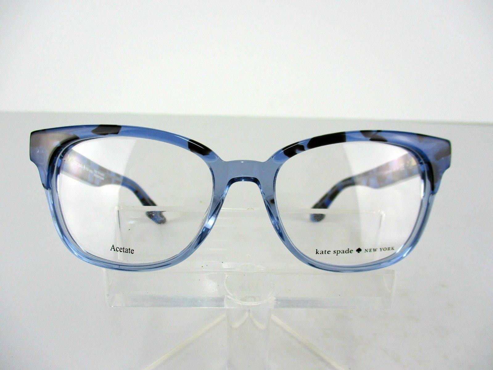 Kate Spade Carolanne Eyeglasses - Blue Havana (0JBW)