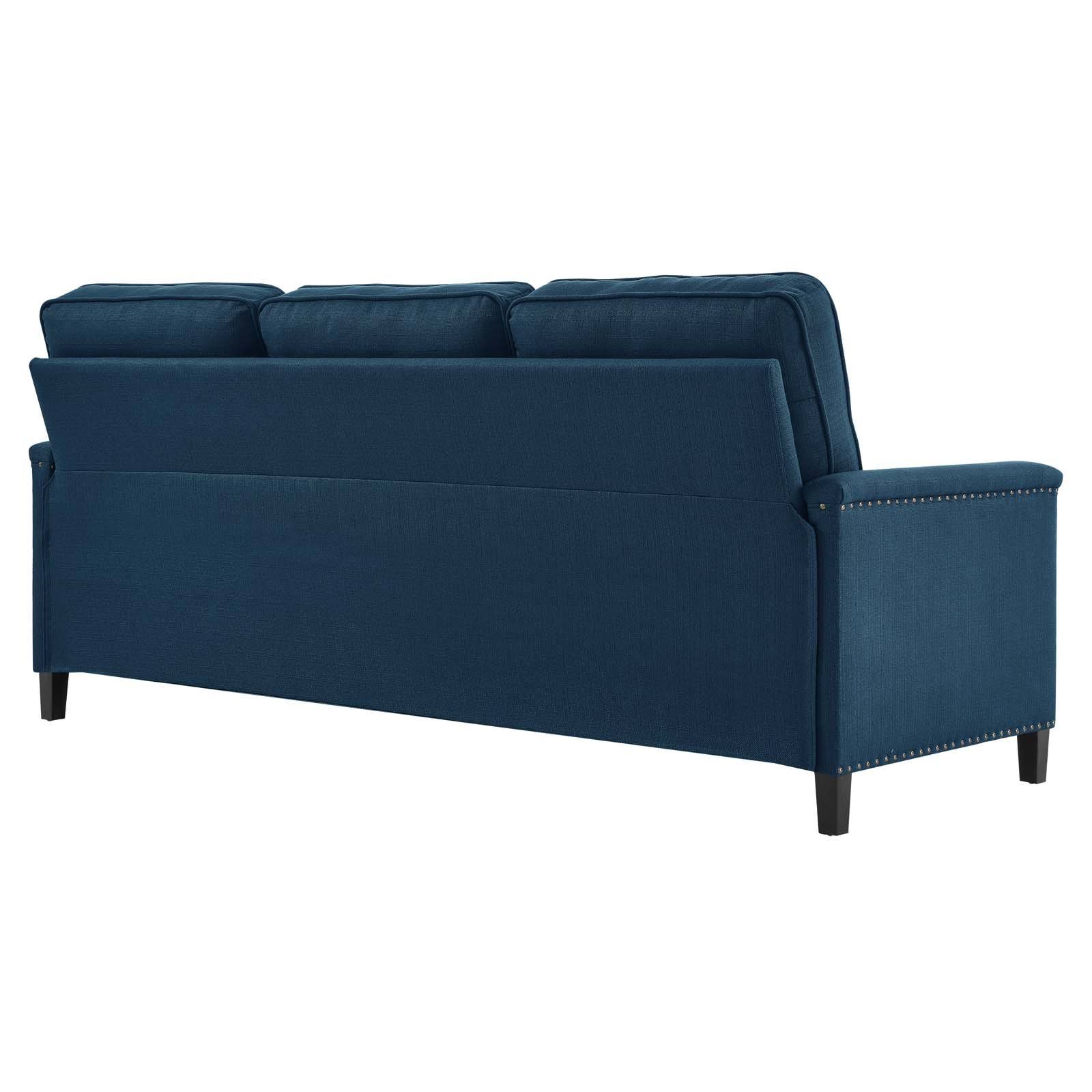 Ashton Upholstered Fabric Sectional Sofa Azure Modway