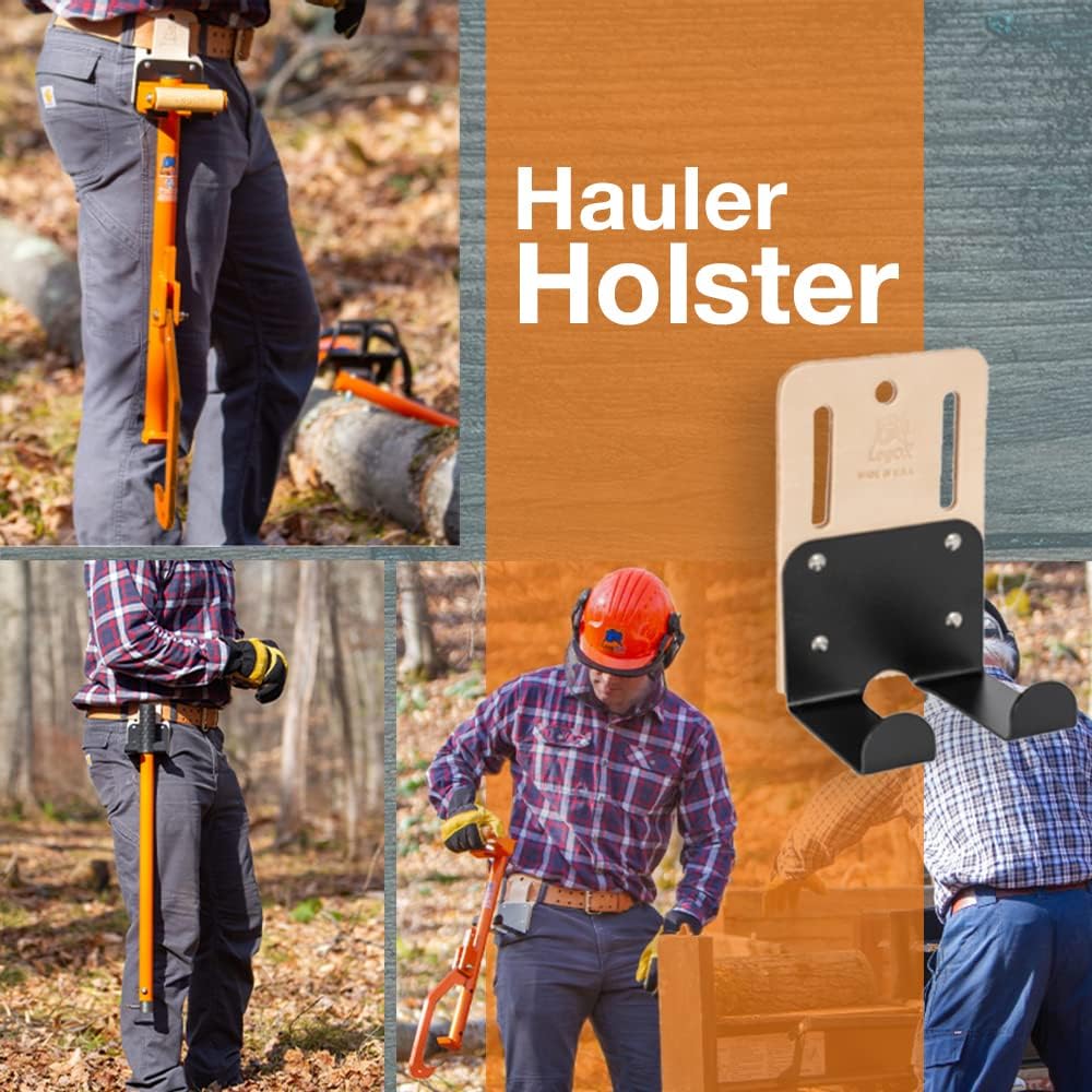 LogOX Forester Package: 3-in-1 Forestry Multitool (Patented), Hauler Holster, PickOX Pickaroon Attachment, and CarryOX Bag, Made in USA