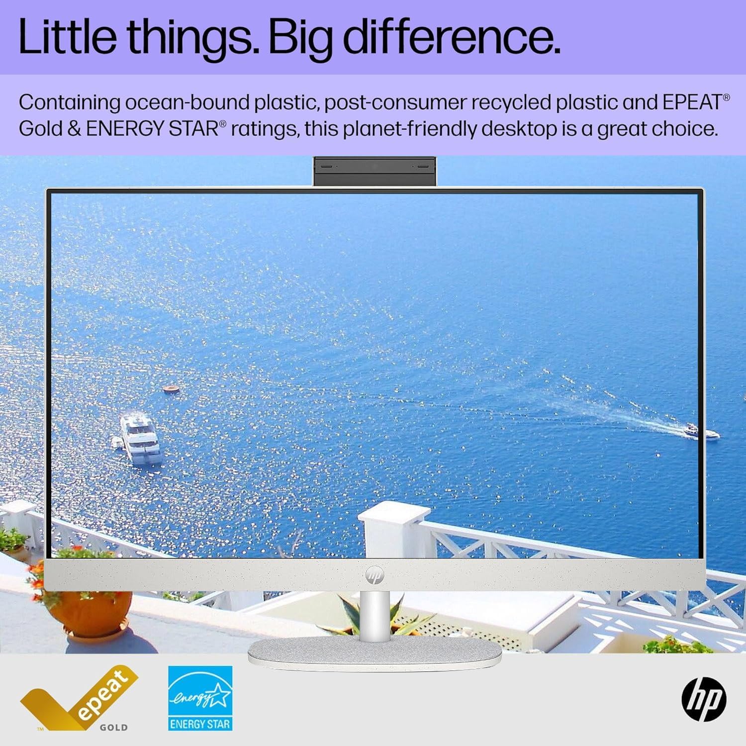 HP Essential Business All-in-One, 27" FHD Touchscreen, Intel Core i7-1355U, 16GB RAM, 1TB SSD, IR Camera, Wired Keyboard & Mouse, HDMI, RJ45, Wi-Fi 6, Windows 11 Pro, White