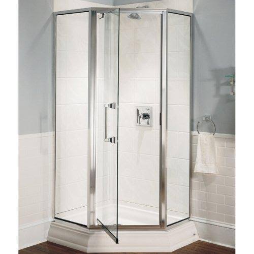 American Standard 3838.neots.020 Town Square 38x22 x 38x22 Neo Angle Shower Base (White)