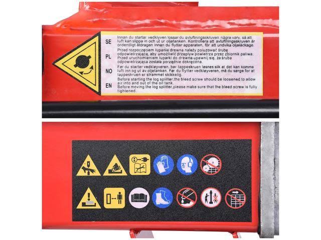 Yescom Powerful 7 Ton Electrical Hydraulic Log Splitter Firewood Wood Kindling Cutter