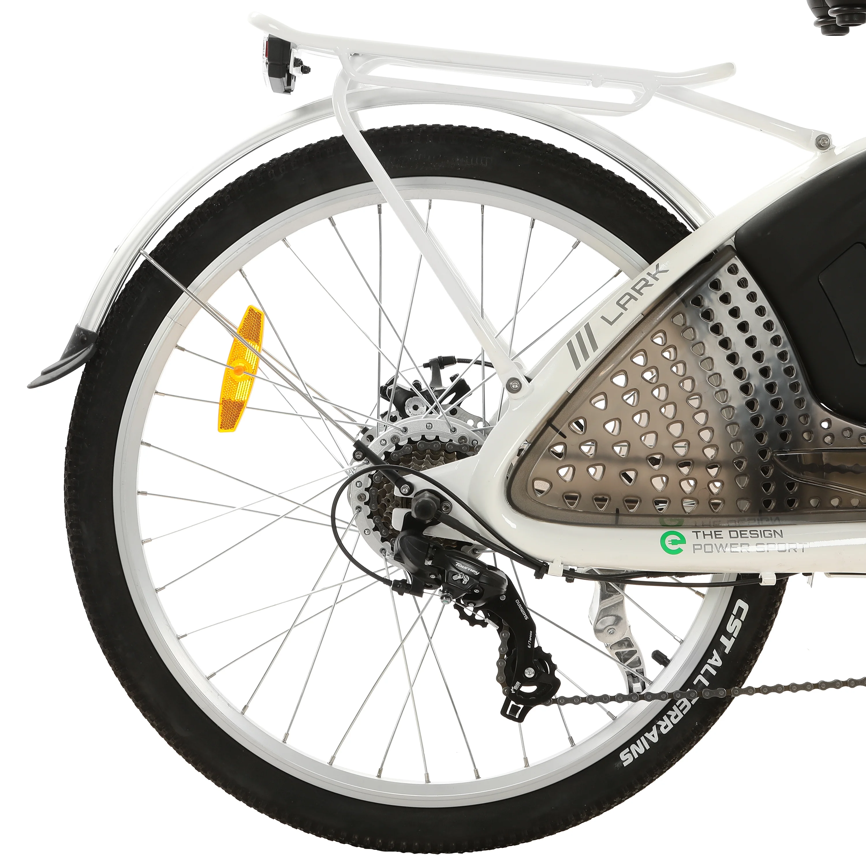 ECOTRIC Electric Bike EBike 26" 36V 10AH Bicycle Li-ion Battery City Moped 500W Women Girls USB Port Bike Shimaro Motor Throttle & Pedal Assist With Basket and rear rack For Adults