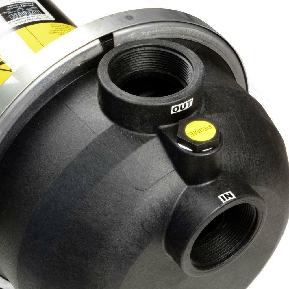 Everbilt 2 HP Plastic Lawn Sprinkler Pump EFLS20-HD