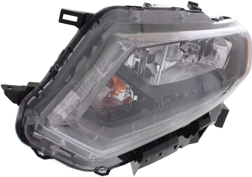 For Nissan Rogue 14-16 Headlight Assembly Halogen Passenger Side CAPA Certified