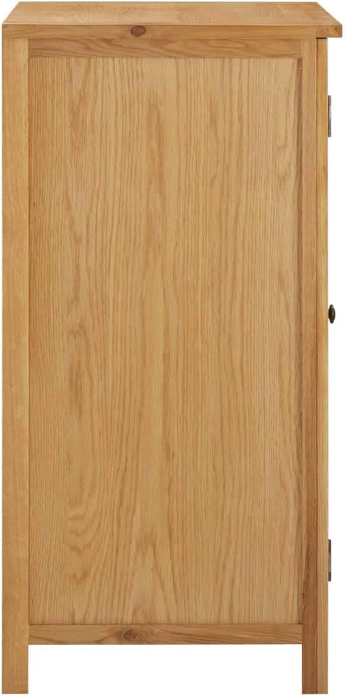 Wardrobe 29.9"x20.5"x41.3" Solid Oak Wood,Armoires & Wardrobes-71.5lbs