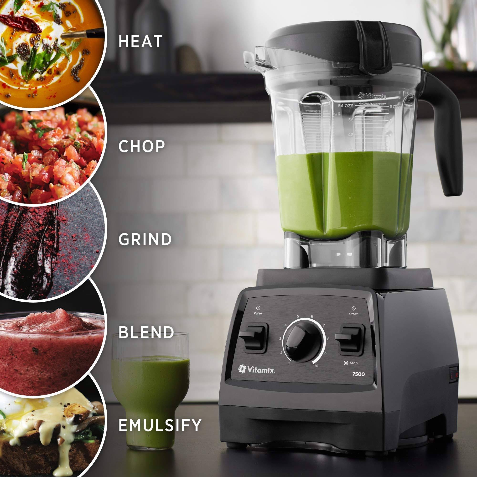 Vitamix 7500 Variable Speed Blender  - red