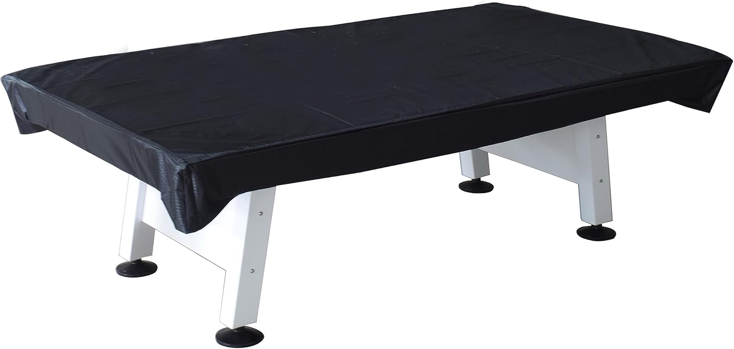 Hathaway Alpine 8-ft Outdoor Pool Table with Aluminum Frame and Waterproof, UV-Resistant Felt - Includes Accessories, White