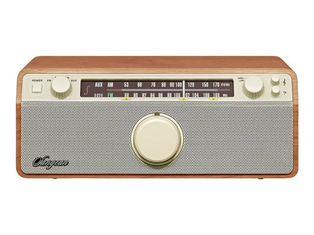 Sangean WR-12 Am / FM / Aux-in / Analog Wooden Cabinet Receiver