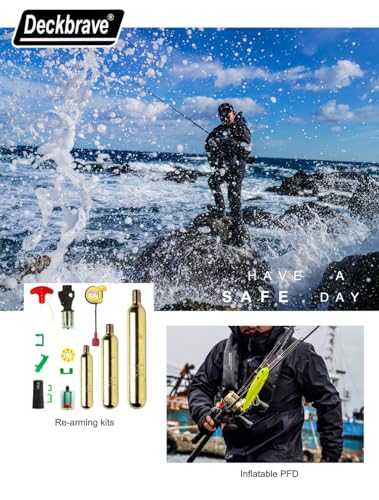 2Pcs/pack USCG Type V Approved Automatic Inflatable Life Jacket Vest with 33gram Cartridge for Adult