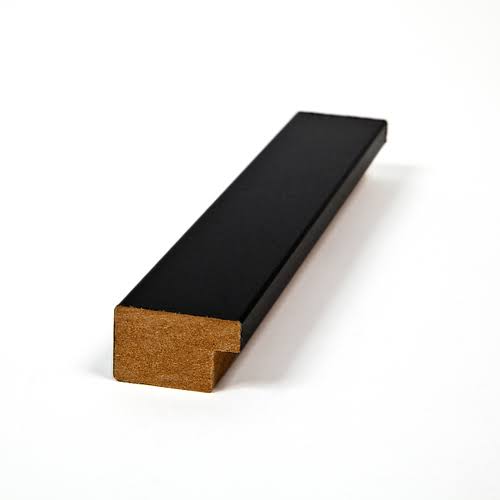 Collage Picture Frame, Satin Black Frame with 5 openings for 5x7 Photos with Grey Seaside Mat. D3926GH257 , ArtToFrames