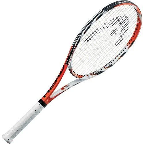 Head Microgel Radical Midplus 27-inch Hydrosorb-grip Tennis Racquet, 4.125