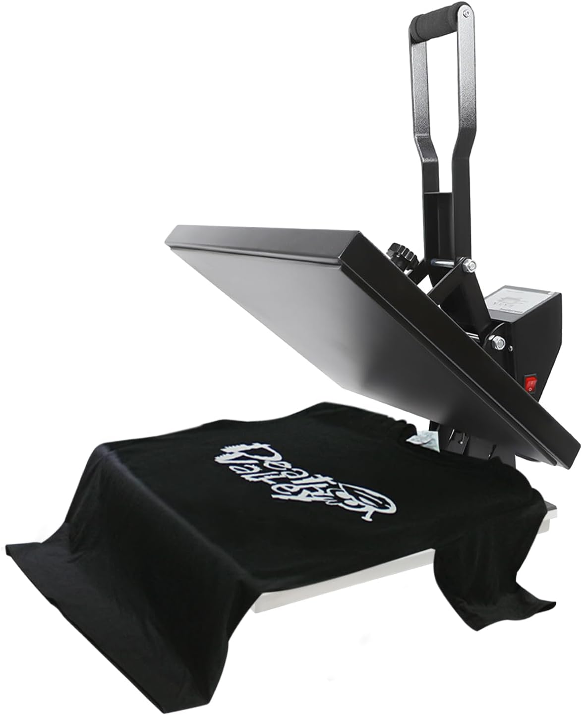 16x20 Inch Auto Open Heat Press Machine with Slide Out Base, Clamshell Heat Press, Digital Clam Heat Press for T Shirts Bags Mouse Pads, Balck