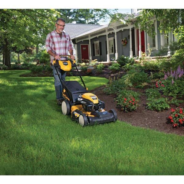 Cub Cadet SC300HW 21 in. 159 CC front-wheel Drive 3-in-1 High Rear Wheel Self Propelled Gas Walk Behind Lawn Mower
