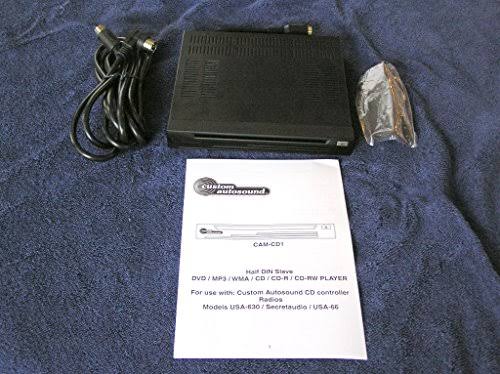 Custom Autosound Slim Single Disc CD Player for Use Only with Compatible Custom Autosoud Car Stereos