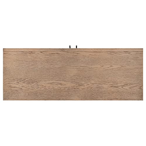 Accent Cabinets Storage Cabinet Sideboard Wooden Cabinet with 2 Metal Handles and 2 Doors for Hallway, Entryway, Living Room Primary Furniture