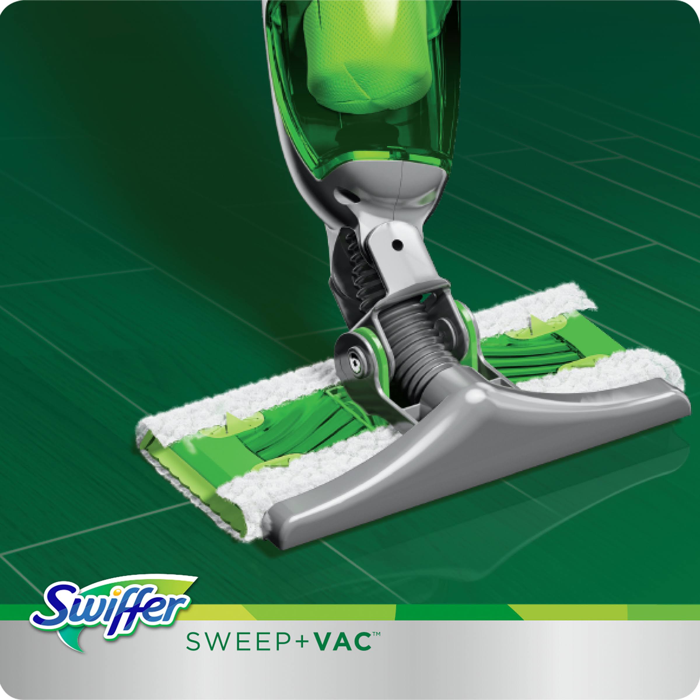 Swiffer Sweep + VAC Pet Cordless Vacuum Kit, Rechargeable Vacuum Sweeper - Each