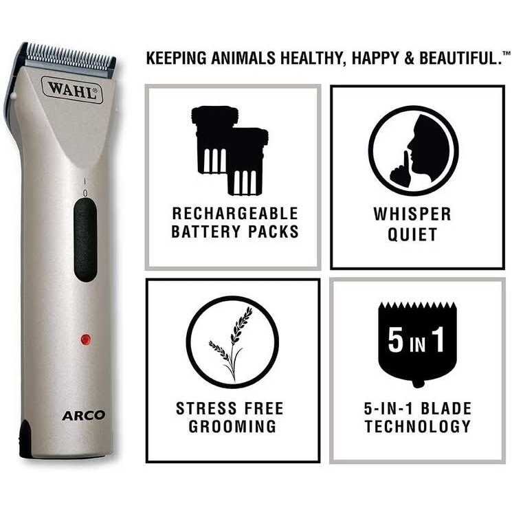 Wahl Arco Cordless Clipper Kit - Pet Supplies online store