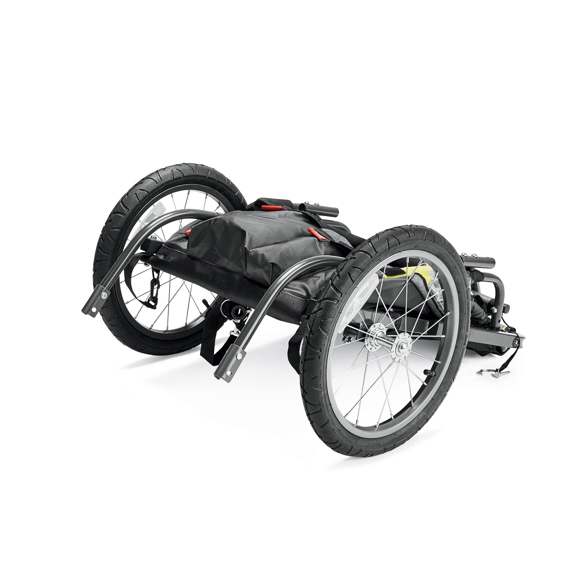 Allen Sports 2-Child Bicycle Trailer and Stroller, Model As2, Orange