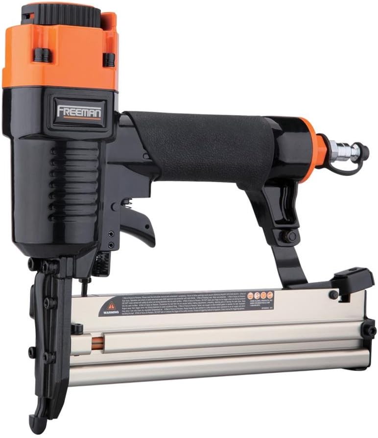 Freeman P5FRFNFWSCB Pneumatic Framing and Finishing Nailers and Staplers Combo Kit with Canvas Bag and Fasteners (5-Piece)
