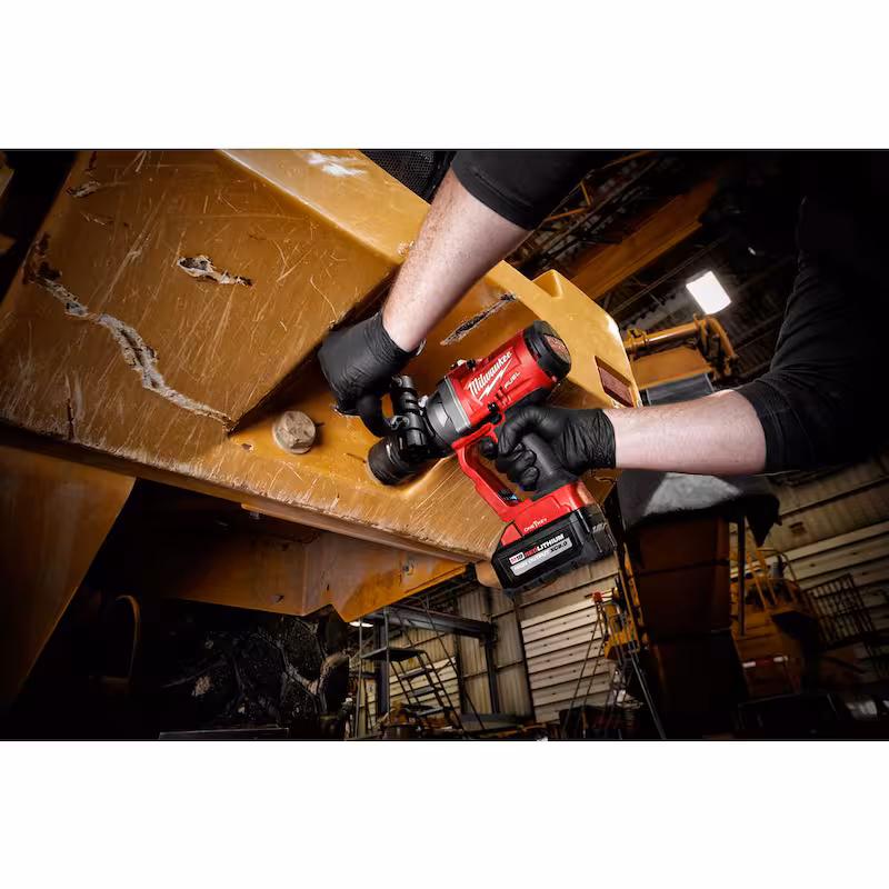 M18 FUEL ONE-KEY 18V Lithium-Ion Brushless Cordless 1 in. Impact Wrench with Friction Ring & Protective Boot