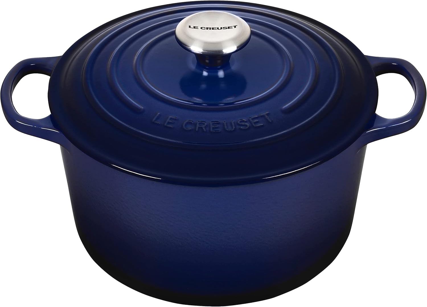 Le Creuset Enameled Cast Iron Signature Deep Round Oven, 5.25qt., Cerise