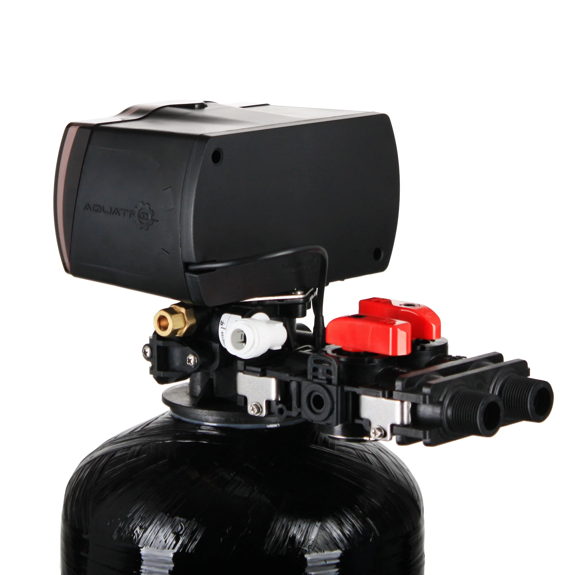 Aquasure Water Softener System Whole House Digital, 2-4 Bathrooms 64,000 Grains